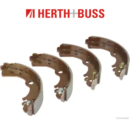 HERTH+BUSS JAKOPARTS Bremsbacken Satz NISSAN 100 NX Almera 1 Lucino hinten