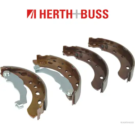 HERTH+BUSS JAKOPARTS Bremsbacken Satz NISSAN Micra 2 bis 02.2003 hinten