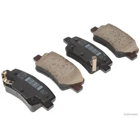 HERTH+BUSS JAKOPARTS Bremsbel&auml;ge HYUNDAI SOLARIS KIA RIO 4 (FB YB SC) 1.4 hinten