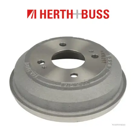 HERTH+BUSS JAKOPARTS Bremstrommel HONDA CIVIC II III IV V VI CRX I III hinten