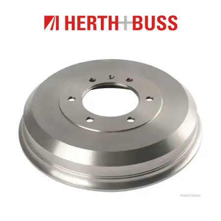 HERTH+BUSS JAKOPARTS Bremstrommel ISUZU D-MAX (8DH) 2.5 /3.0 DiTD hinten