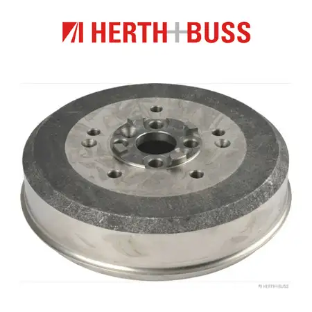 HERTH+BUSS JAKOPARTS Bremstrommel f&uuml;r KIA RETONA SPORTAGE 83 118 128 PS hinten