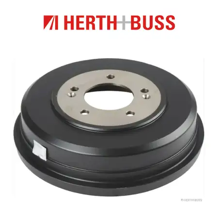 HERTH+BUSS JAKOPARTS Bremstrommel f&uuml;r HYUNDAI SANTA FE I bis 03.2006 hinten