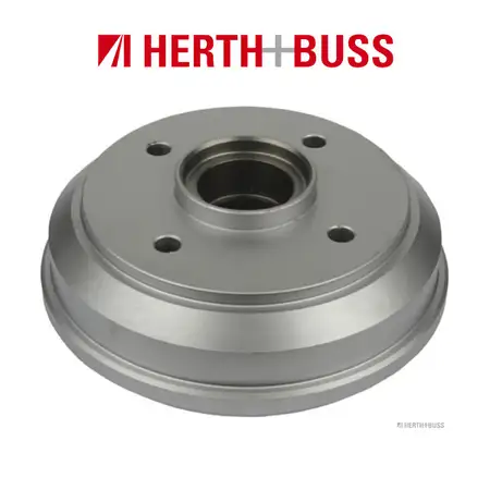 HERTH+BUSS JAKOPARTS Bremstrommel CHEVROLET DAEWOO Matiz Spark hinten