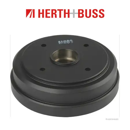 HERTH+BUSS JAKOPARTS Bremstrommel DAEWOO TICO 0.8 48 52 PS bis 12.2000 hinten