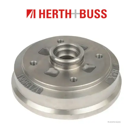 HERTH+BUSS JAKOPARTS Bremstrommel KIA PRIDE MAZDA 121 I 55 57 60 PS bis 09.2001