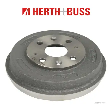 HERTH+BUSS JAKOPARTS Bremstrommel MAZDA 121 II 323 C/F/S IV V VI DEMIO hinten