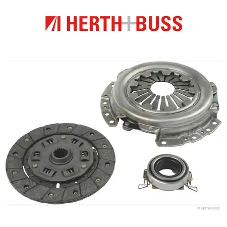 HERTH+BUSS JAKOPARTS Kupplungssatz f&uuml;r TOYOTA STARLET 54 71 75 PS bis 03.1996