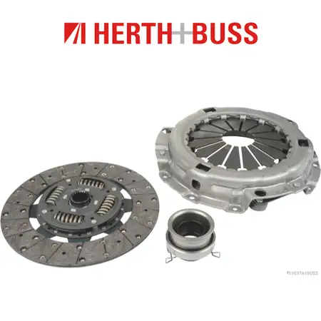 HERTH+BUSS JAKOPARTS Kupplungssatz TOYOTA LAND CRUISER 4.2 D 131 PS bis 07.1999