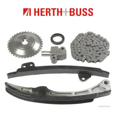 HERTH+BUSS JAKOPARTS Steuerkettensatz TOYOTA YARIS / YARIS VERSO 1.3 84/86 PS
