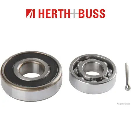 HERTH+BUSS JAKOPARTS Radlager Satz f&uuml;r DAIHATSU CHARADE I CUORE II III IV hinten