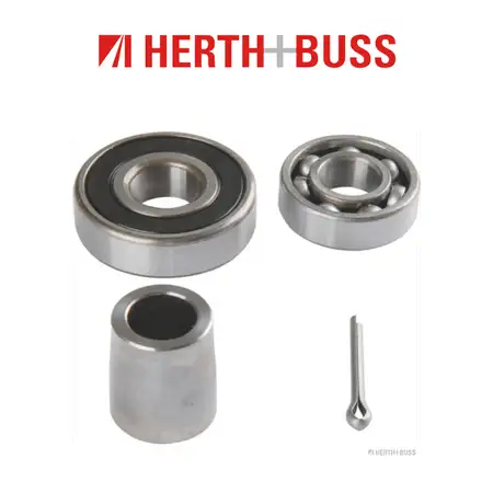 HERTH+BUSS JAKOPARTS Radlager Satz f&uuml;r DAIHATSU COPEN MOVE YRV hinten
