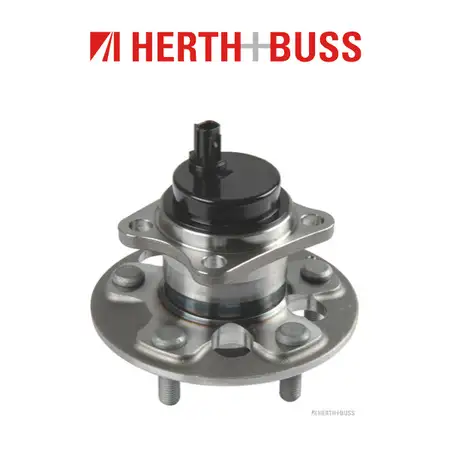 HERTH+BUSS JAKOPARTS Radlager Radnabe f&uuml;r TOYOTA AURIS 1.4/1.6/1.8 VVTi hinten