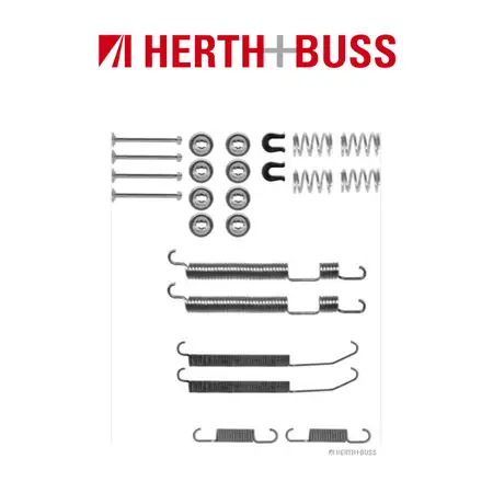 HERTH+BUSS JAKOPARTS Bremsbacken Federnsatz Zubeh&ouml;rsatz f&uuml;r HYUNDAI MITSUBISHI