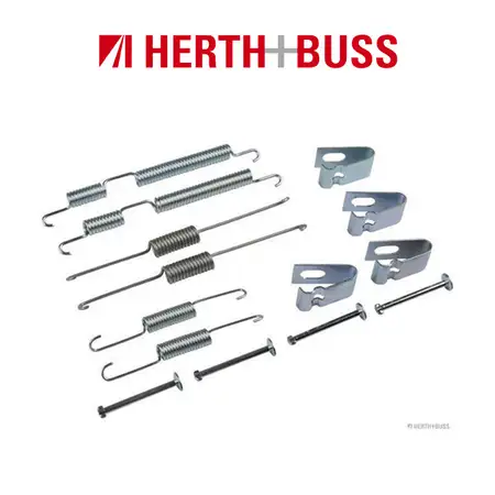 HERTH+BUSS JAKOPARTS Bremsbackenfedernsatz f&uuml;r KIA SOUL (AM) ohne ESP hinten