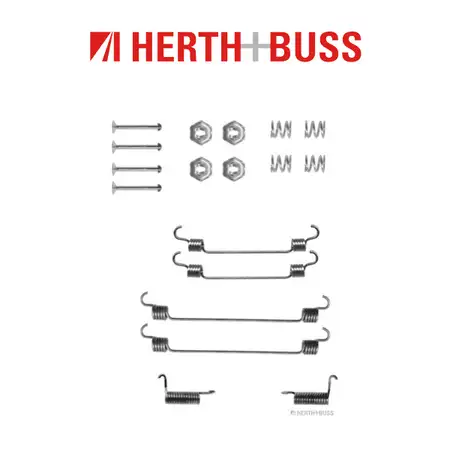 HERTH+BUSS JAKOPARTS Bremsbacken Zubeh&ouml;rsatz NISSAN PRIMERA bis 01.1996 hinten
