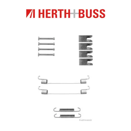 HERTH+BUSS JAKOPARTS Bremsbacken Zubeh&ouml;rsatz J3561014 f&uuml;r DAIHATSU NISSAN TOYOTA