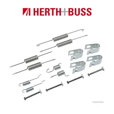 HERTH+BUSS JAKOPARTS Bremsbackenfedernsatz NISSAN ALMERA II PRIMERA P11 hinten