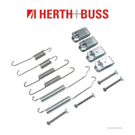 HERTH+BUSS JAKOPARTS Bremsbackenfedernsatz MAZDA 2 (DE) 10.2007-06.2015 hinten