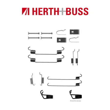 HERTH+BUSS JAKOPARTS Bremsbacken Zubeh&ouml;rsatz MAZDA 323 F/S VI bis 05.2004 hinten