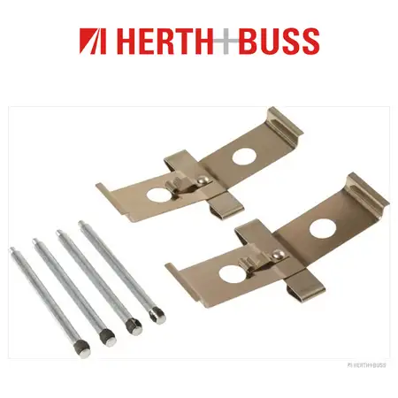 HERTH+BUSS JAKOPARTS Bremsbel&auml;ge Zubeh&ouml;rsatz f&uuml;r MITSUBISHI CARISMA SUBARU vorne