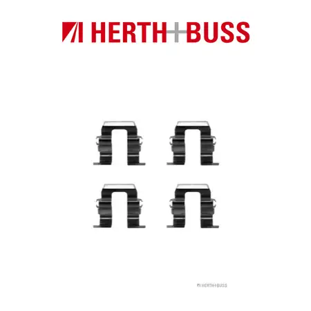 HERTH+BUSS JAKOPARTS Bremsbel&auml;ge Zubeh&ouml;rsatz SUBARU IMPREZA LEGACY I II hinten