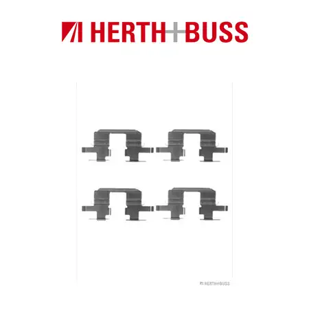 HERTH+BUSS JAKOPARTS Bremsbel&auml;ge Zubeh&ouml;rsatz f&uuml;r SUBARU FORESTER IMPREZA hinten