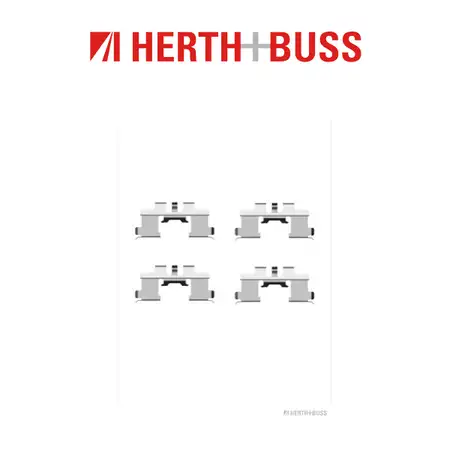 HERTH+BUSS JAKOPARTS Bremsbel&auml;ge Zubeh&ouml;rsatz f&uuml;r SUBARU ALTO (FF) 1.1 vorne