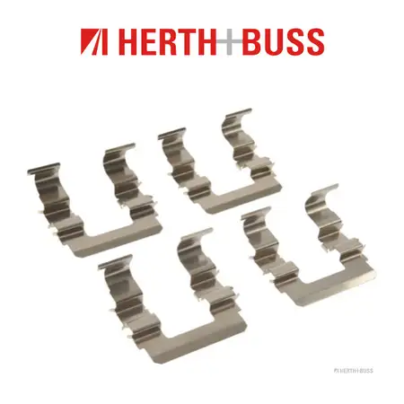 HERTH+BUSS JAKOPARTS Bremsbel&auml;ge Zubeh&ouml;rsatz f&uuml;r KIA CARENS I CLARUS RIO vorne