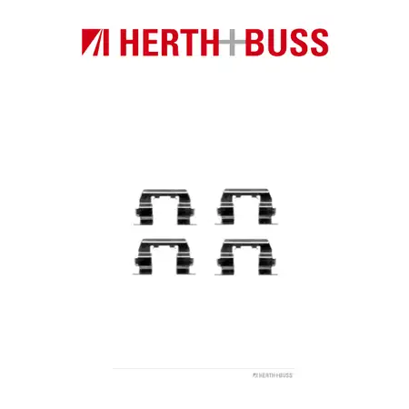 HERTH+BUSS JAKOPARTS Bremsbel&auml;ge Zubeh&ouml;rsatz HYUNDAI ACCENT I II SUBARU vorne