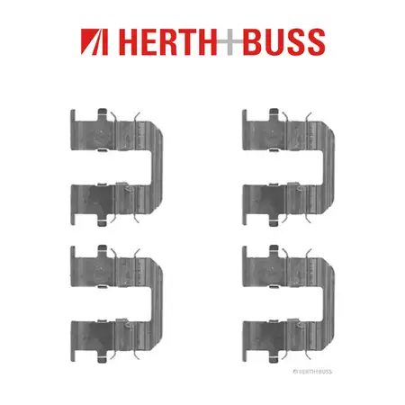 HERTH+BUSS JAKOPARTS Bremsbel&auml;ge Zubeh&ouml;rsatz HYUNDAI i10 (PA) PICANTO KIA hinten