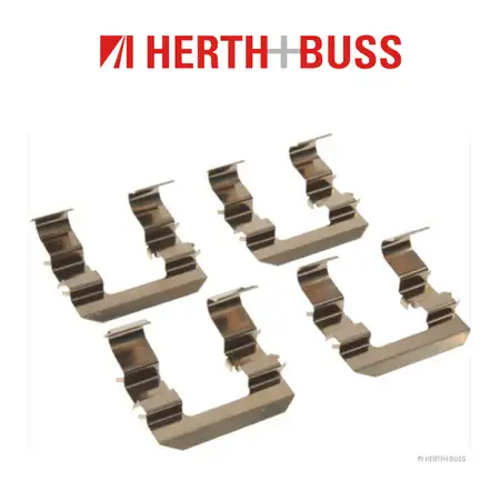 HERTH+BUSS JAKOPARTS Bremsbel&auml;ge Zubeh&ouml;rsatz HYUNDAI i20 KIA RIO II (JB) vorne