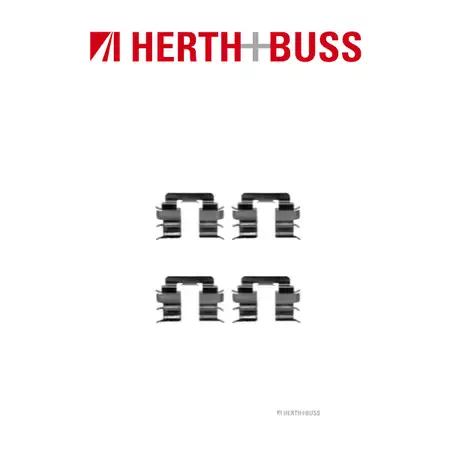 HERTH+BUSS JAKOPARTS Bremsbel&auml;ge Zubeh&ouml;rsatz NISSAN MICRA II K11 1.0 i 16V vorne