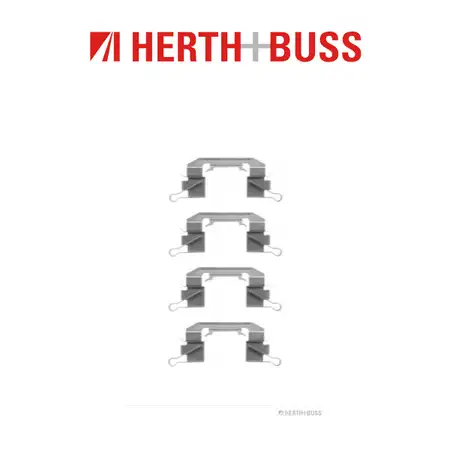 HERTH+BUSS JAKOPARTS Bremsbel&auml;ge Zubeh&ouml;rsatz NISSAN PATHFINDER 3 QASHQAI I vorne