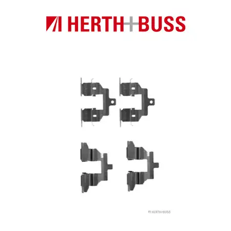 HERTH+BUSS JAKOPARTS Bremsbel&auml;ge Zubeh&ouml;rsatz NISSAN JUKE QASHQAI X-TRAIL hinten