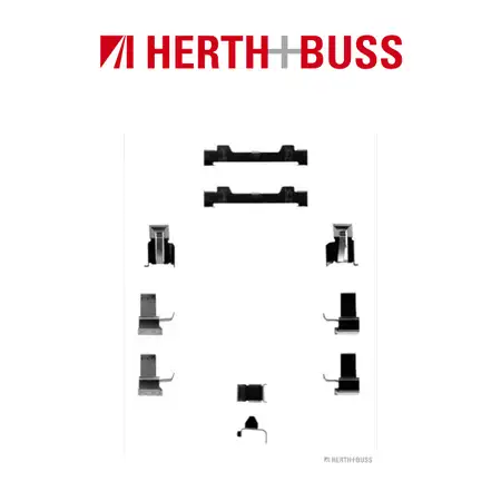 HERTH+BUSS JAKOPARTS Bremsbel&auml;ge Zubeh&ouml;rsatz f&uuml;r TOYOTA MR 2 I + II + III hinten