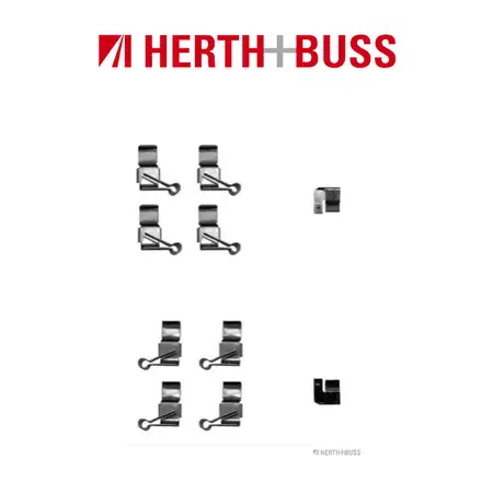 HERTH+BUSS JAKOPARTS Bremsbel&auml;ge Zubeh&ouml;rsatz TOYOTA CAMRY DYNA 100 HIACE 2 vorne