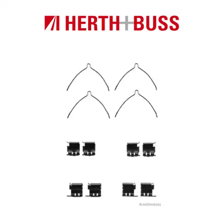HERTH+BUSS JAKOPARTS J3662024 Bremsbel&auml;ge Zubeh&ouml;rsatz TOYOTA Corolla 1.6 Au/16V 1.9D vorne