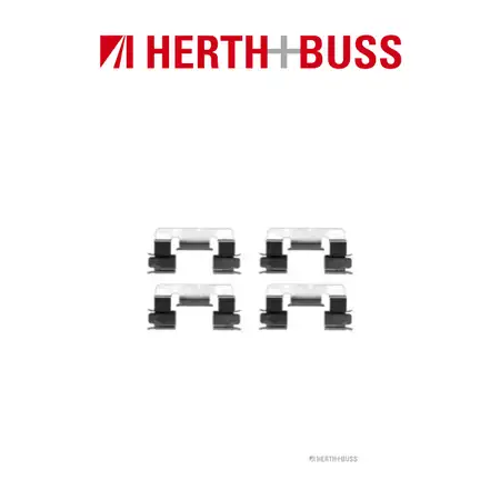 HERTH+BUSS JAKOPARTS Bremsbel&auml;ge Zubeh&ouml;rsatz TOYOTA COROLLA 1.4 D 1.4/1.6 VVT-i