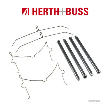 HERTH+BUSS JAKOPARTS Bremsbelag Zubeh&ouml;rsatz TOYOTA HILUX III 2.5/3.0 D-4D vorne