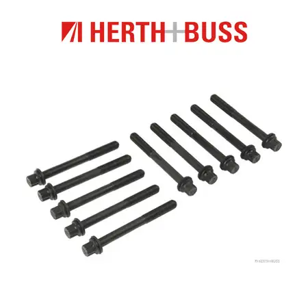 10x HERTH+BUSS JAKOPARTS Zylinderkopfschrauben KIA RIO DC + KOMBI 1.3 75 / 82 PS