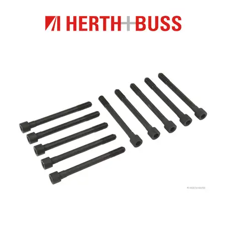 10x HERTH+BUSS JAKOPARTS Zylinderkopfschrauben HYUNDAI ACCENT I II GETZ S COUPE