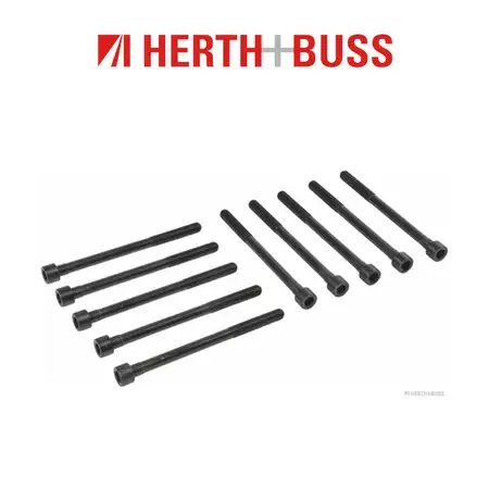 10x HERTH+BUSS JAKOPARTS Zylinderkopfschrauben NISSAN 100NX ALMERA PRIMERA 2.0