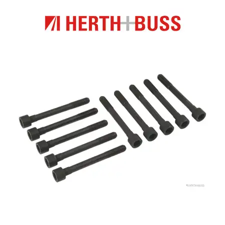 10x HERTH+BUSS JAKOPARTS Zylinderkopfschrauben NISSAN ALMERA I PRIMERA SERENA