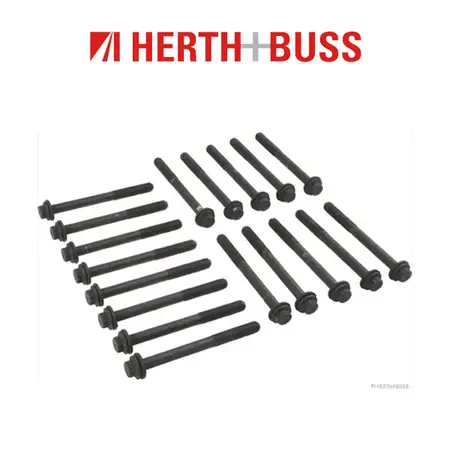 18x HERTH+BUSS JAKOPARTS Zylinderkopfschrauben NISSAN PATROL GR TERRANO 3.0 Di