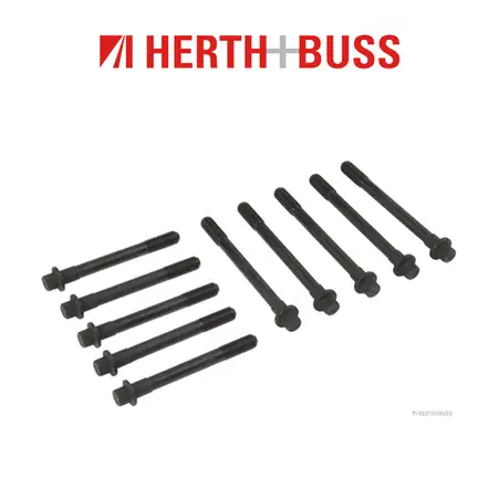 10x HERTH+BUSS JAKOPARTS Zylinderkopfschrauben f&uuml;r TOYOTA AVENSIS CELICA COROLLA