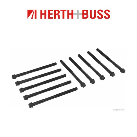 10x HERTH+BUSS JAKOPARTS Zylinderkopfschrauben TOYOTA AURIS COROLLA YARIS 1.4D