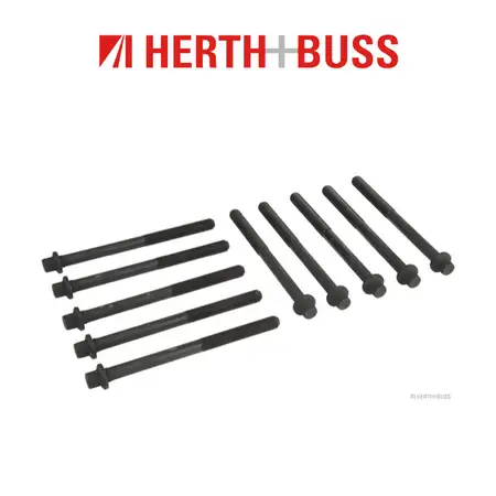 10x HERTH+BUSS JAKOPARTS Zylinderkopfschrauben MAZDA 2 (DE) 3 (BK BL) 1.3 - 1.6