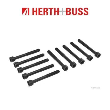 10x HERTH+BUSS JAKOPARTS Zylinderkopfschrauben MAZDA 323 5 (BA) 6 (BJ) 1.5 1.6