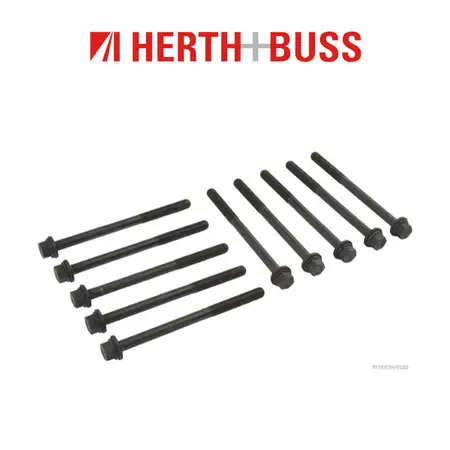 10x HERTH+BUSS JAKOPARTS Zylinderkopfschrauben HONDA CIVIC 4 5 6 7 CRX 8 FR-V